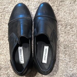 Steve Madden Black Kids Dress Shoes